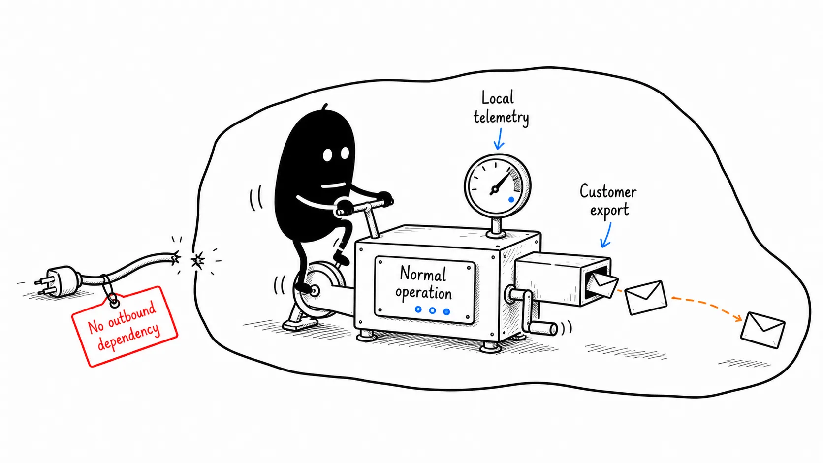 No Outbound Runtime Dependency