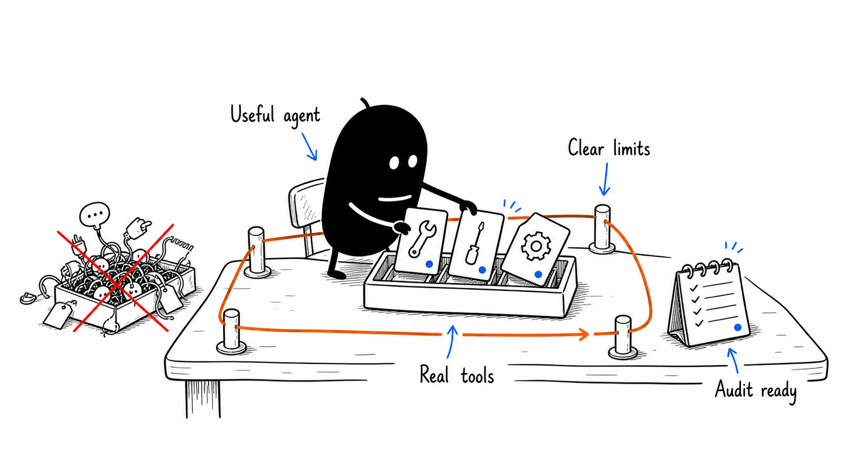 Governance keeps the agent useful